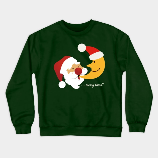 Merry Xmas.. I guess???? Crewneck Sweatshirt by INLE Designs